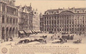 Belgium Brussels Grand Place Cotes S E et N E