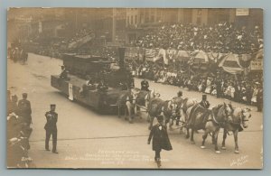 PHILADELPHIA PA RPPC FOUNDERS WEEK EARLY TRANSPORT ANTIQUE REAL PHOTO POSTCARD