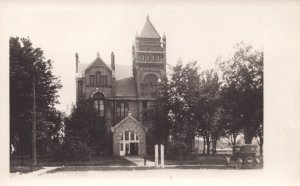 Wisconsin RPPC Real Photo Postcard - Florence County Building