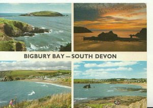 Devon Postcard - Views of Bigbury Bay - South Devon - Ref 20769A