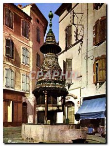 Postcard Modern Anduze Gard Fountain Pagoda