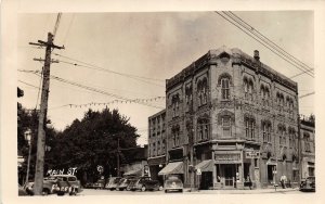 H72/ Forest Ontario Canada RPPC Postcard c1920s Crosbie's Store  102