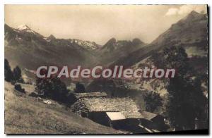 Postcard Old Saint Gervais Motivon Le Chatel Restaurant and La Vallee Des Con...