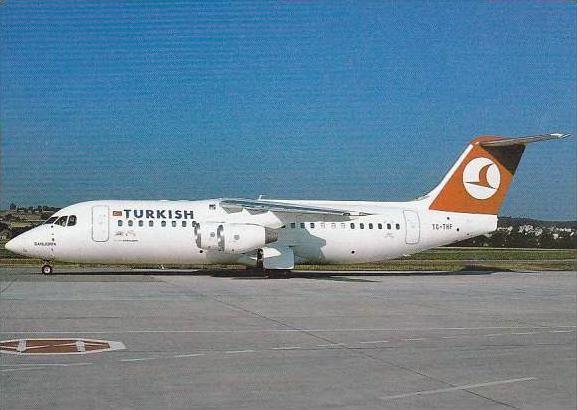 Turkish Airlines Avro RJ100 Tc THF