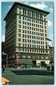 NEWARK, New Jersey NJ ~ Broad & Market Streets KINNEY BUILDING 1950-60s Postcard