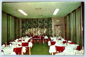 Omaha Nebraska NE Postcard Marine Room Cantonis Grill Leavenworth Street c1960