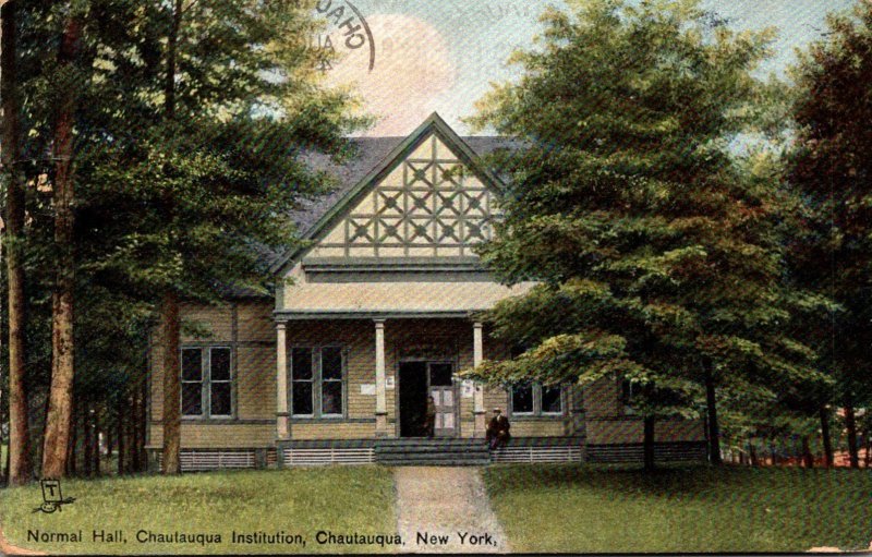 Tucks New York Chautauqua Norman Hall Chautauqua Institution 1908