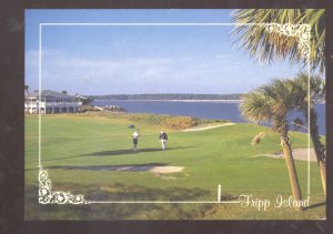 TRIPP ISLAND SOUTH CAROLINA SC OCEAN POINT LINKS GOLF COURSE POSTCARD