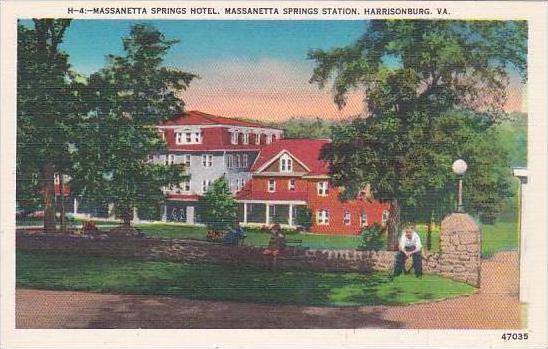 Virginia Harrisonburg MAssanetta Springs Hotel Massanetta Springs Station