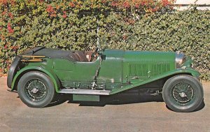 1930 BENTLEY Speed Six Cunningham Museum Sports Car Costa Mesa Vintage Postcard