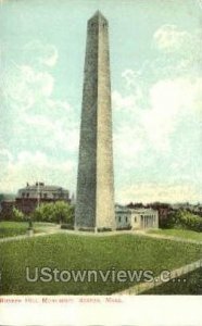 Bunker Hill Monument - Boston, Massachusetts MA  