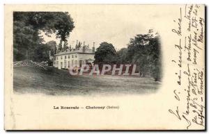 Old Postcard The Rose Garden Chatenay