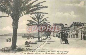 Old Postcard Nice afternoon of Quai fish Car Donkey Donkey