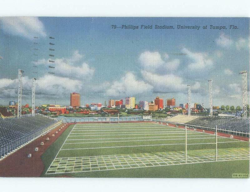 Linen UNIVERSITY OF TAMPA FOOTBALL STADIUM Tampa Florida FL E0986