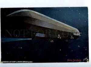 205555 GERMANY AVIATION airship dirigible STOVHASE TUCK #978