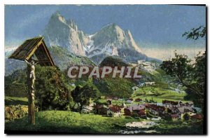 Old Postcard Mountains Chrsit
