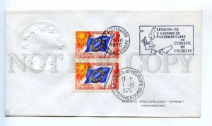 418301 FRANCE Council of Europe 1975 year Strasbourg European Parliament COVER