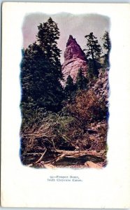 Postcard - Prospect Dome, South Cheyenne Canyon - Colorado Springs, Colorado