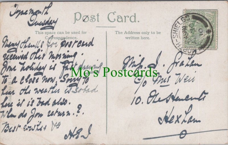 Genealogy Postcard - Graham / Weir, Hexham, Northumberland  GL1523