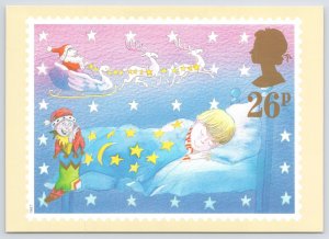 Christmas 1987~c1987~26P~Sweet Dreams Baby~Santa~Stars~Elf~Moons~Continental PC