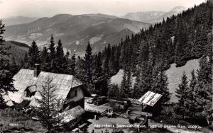 AUSTRIA ALPENHAUS SONNWENDSTEIN GEGEN REX PHOTO POSTCARD 1960s