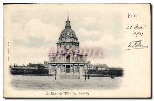 Old Postcard Paris The Dome of the Hotel des Invalides