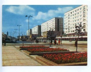 241469 GERMANY MAGDEBURG Karl-Marx Strasse Old postcard