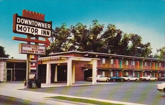 Downtowner Motor Inn Florence South Carolina 1961