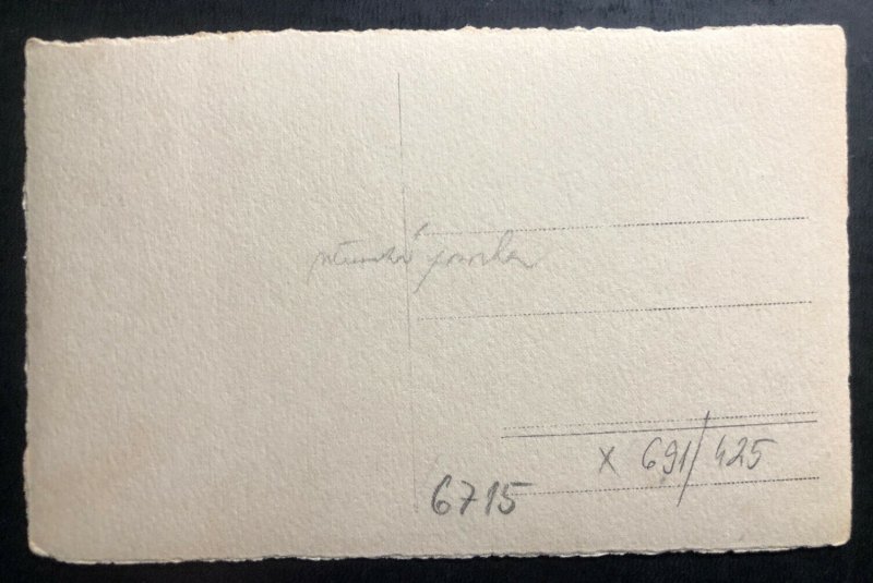 Mint WW1 German Navy U Boat Submarine View Real Picture Postcard