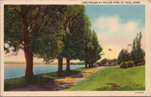 Lake Phalen at Phalen Park St. Paul Minnesota Postcard PC518