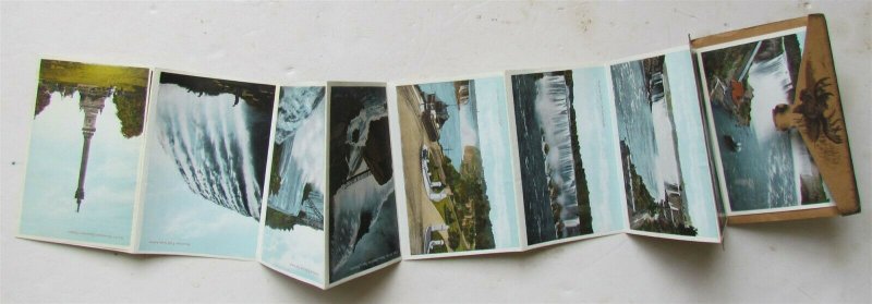 NIAGARA CANADA ANTIQUE POSTCARD FOLDER booklet