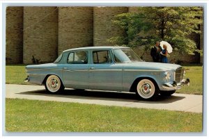 62 Lark Cruiser Postcard America's Expensive Cars Sedan c1950's Unposted Vintage