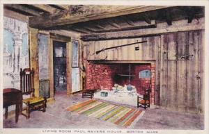 Massachusetts Boston Paul Revere House Living Room