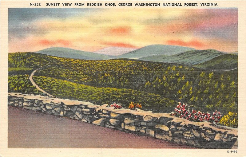 br104604 sunset view reddish knob george washington national forest virginia