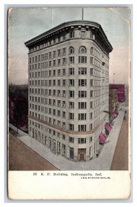 Knights of Pythias Building Indianapolis Indiana IN UDB Postcard Y4