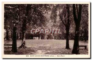 Postcard Old Saint Amand Montrond Mont Rond