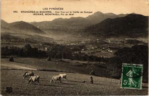 CPA BAGNERES-de-BIGORRE - Une vue sur la Vallée de Campan (281639)