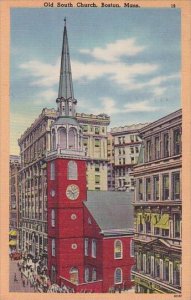Old North Church Boston Massachusetts 1959