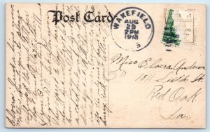 WAYNE, Nebraska NE Greetings from STATE NORMAL SCHOOL Multi View 1918 Postcard 