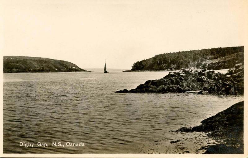 Canada - Nova Scotia, Digby Gap - RPPC