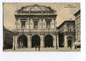 251555 ITALY BRESCIA Palazzo Municipale Vintage postcard