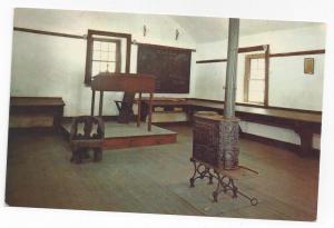 Valley Forge PA Old Camp Schoolhouse Room Interior (2) 1964 