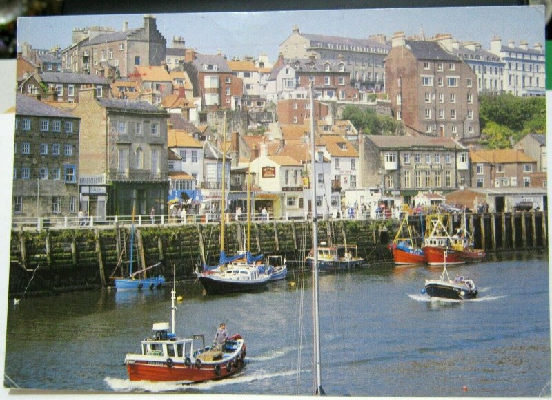 England Whitby Harbour Yorkshire - posted 1990