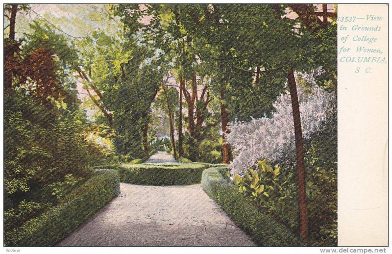 View in Grounds of College for Women, Columbia, South Carolina, 00-10s