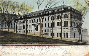 Madison Wisconsin 1907 Postcard Engineering Building University Of Wisconsin