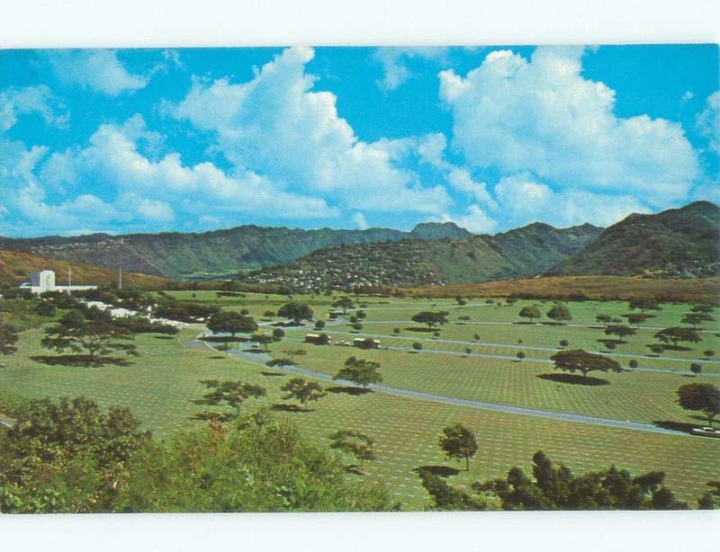 Pre-1980 CEMETERY GRAVEYARD Honolulu Hawaii HI E3077