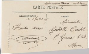 France; Nice, Le Port PPC By Levy, LL11, 1915 Military Post, The Docks 