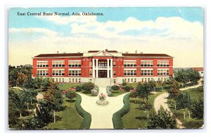 East Central State Normal Ada Oklahoma Postcard