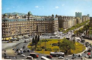 BT7345 Barcelona plaza calvo sotelo y avda generalisimo car voiture bus    Spain