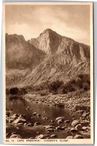 Cape Province, Cogman's Kloof South Africa Vintage Photo Postcard H18